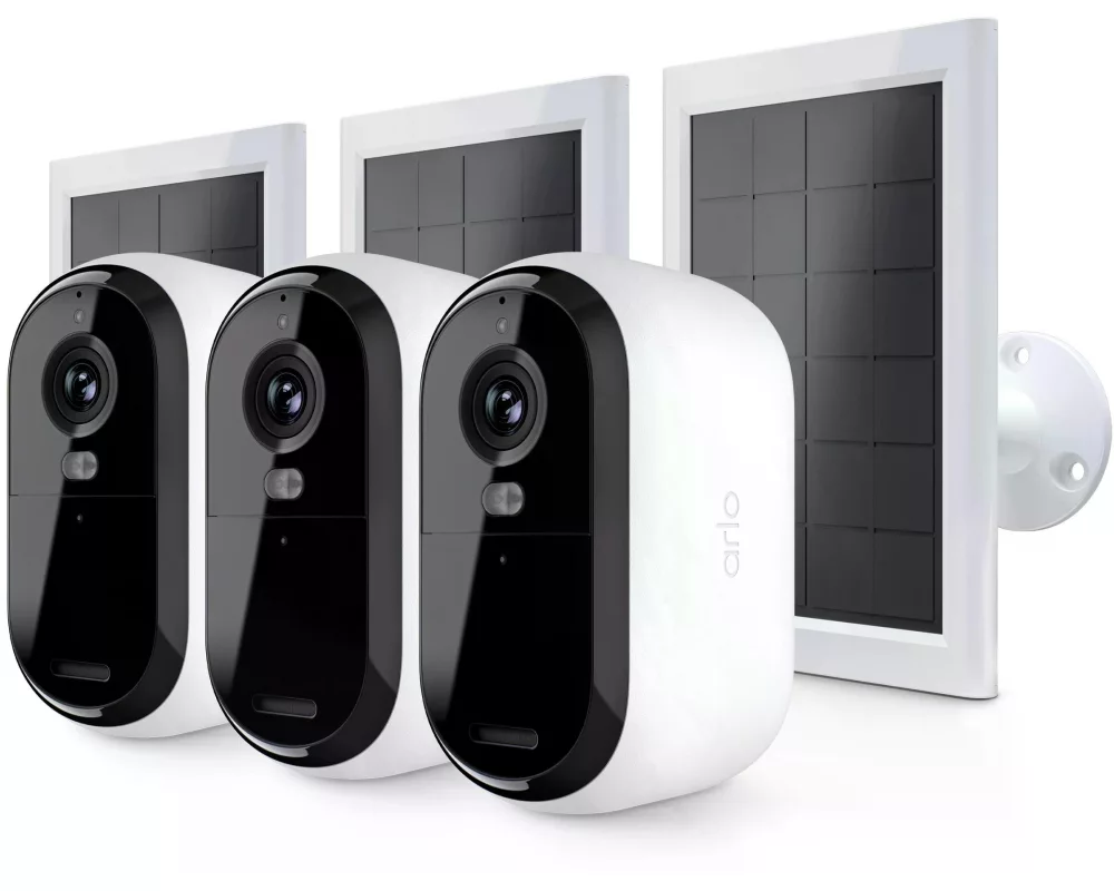 Arlo Essential Outdoor FHD VMK2350 Solarpanel, 3er Set
