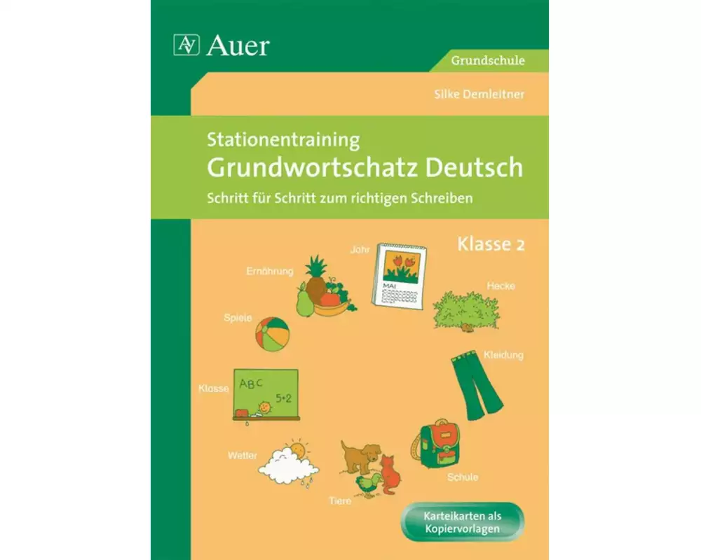 Stationentraining Grundwortschatz Deutsch 2