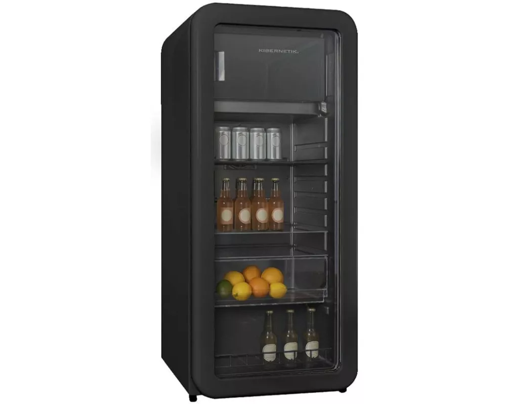 Kibernetik Getränkekühlschrank RKS149 Rechts, Schwarz