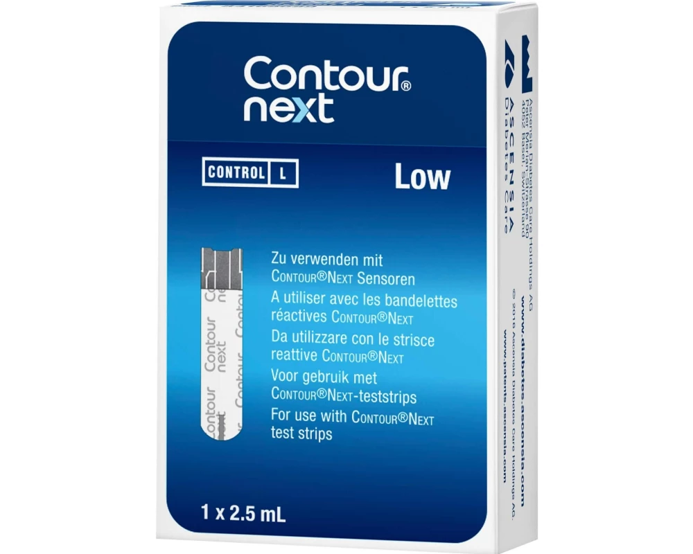 Contour next Kontroll-Lösung low 2.5 ml