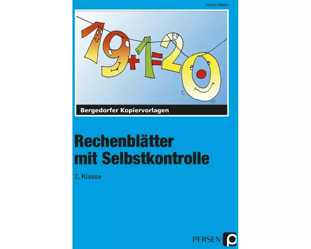 Rechenblätter mit Selbstkontrolle - 2. Klasse