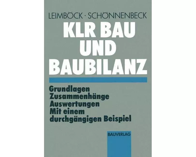 KLR Bau und Baubilanz