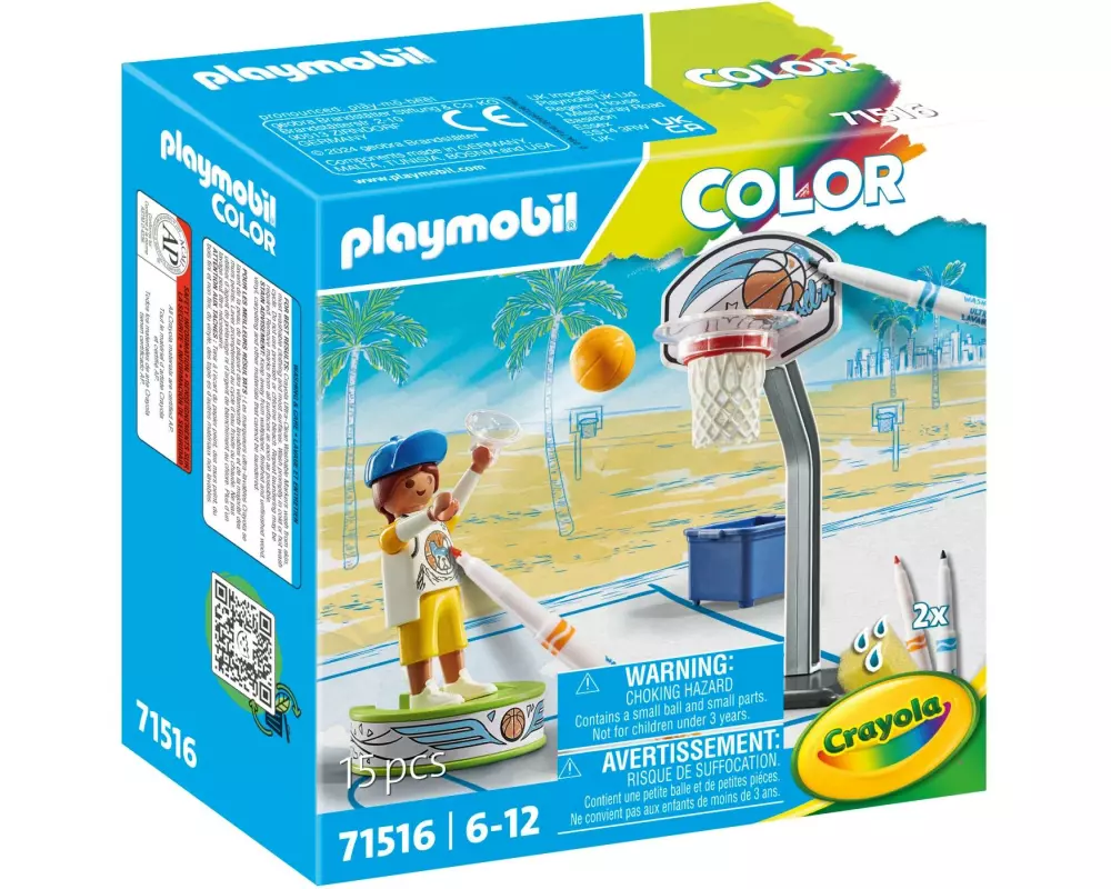 Playmobil Color Skater mit Basketball 71516