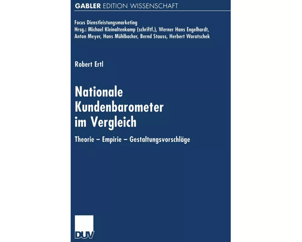 Nationale Kundenbarometer im Vergleich