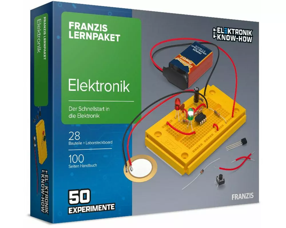 FRANZIS 65272 - Lernpaket Elektronik