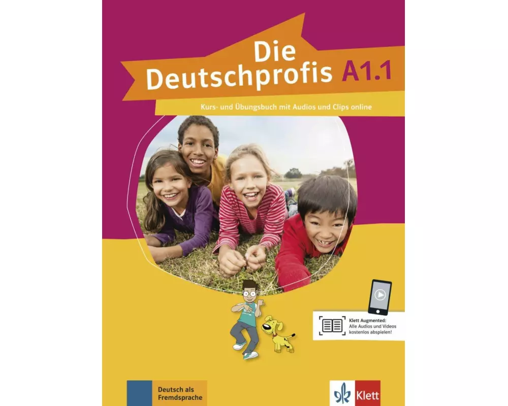 Die Deutschprofis A1.1. Kurs- und Übungsbuch mit Audios und Clips online
