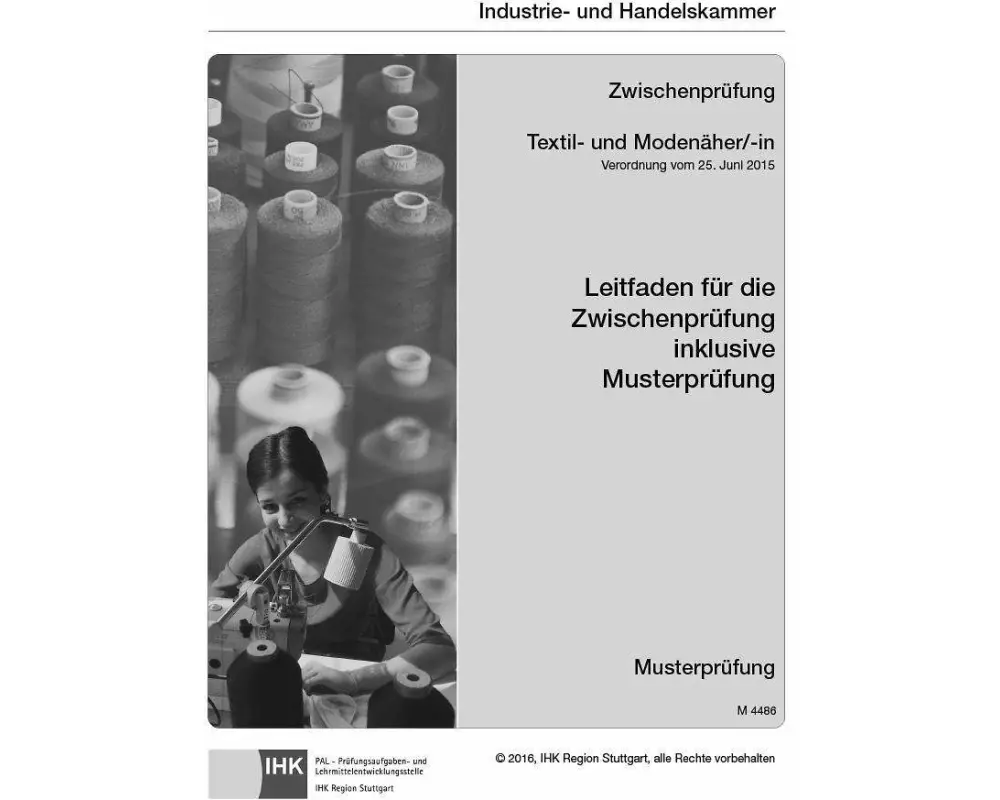 PAL-Leitfaden Textil- und Modenäher/-in für die Zwischenprüfung