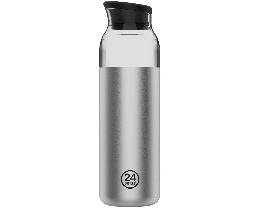 24Bottles Karaffe Casa Brushed Steel 1 l
