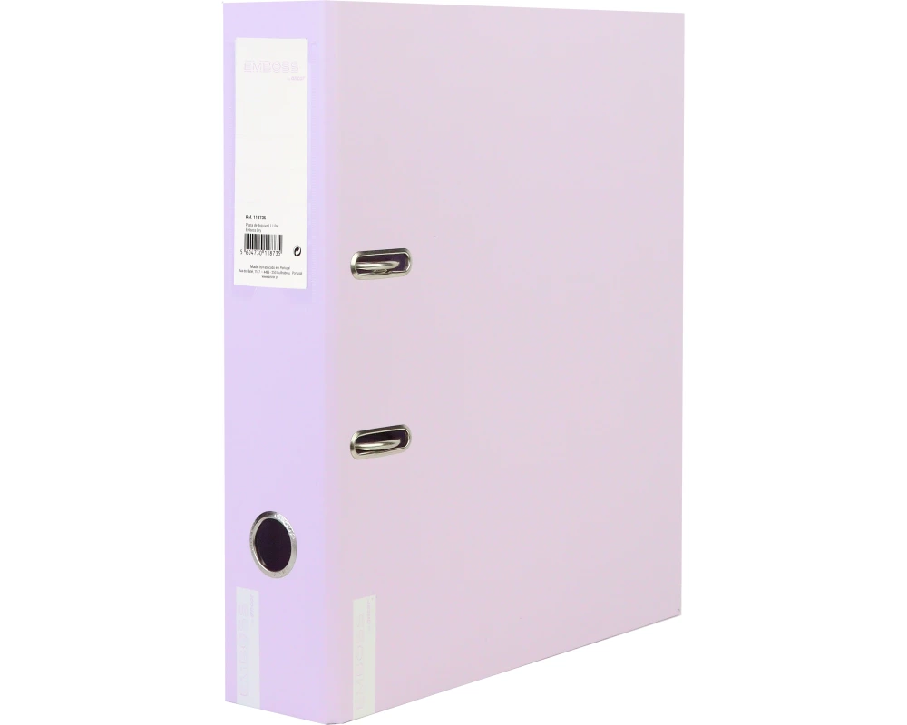 ANCOR Ordner 8 cm, A4 118735 Emboss Dry, flieder