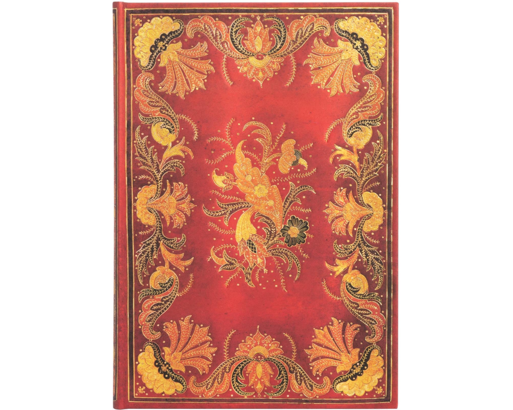 PAPERBLANKS Notizbuch Fiammetta Midi PB8189-0 blanko 144 Seiten