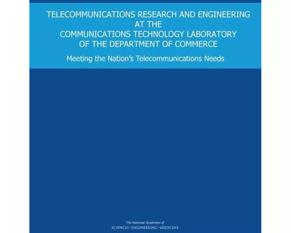 Telecommunications Research and Engineering at the Communications Technology Laboratory of the Department of Commerce