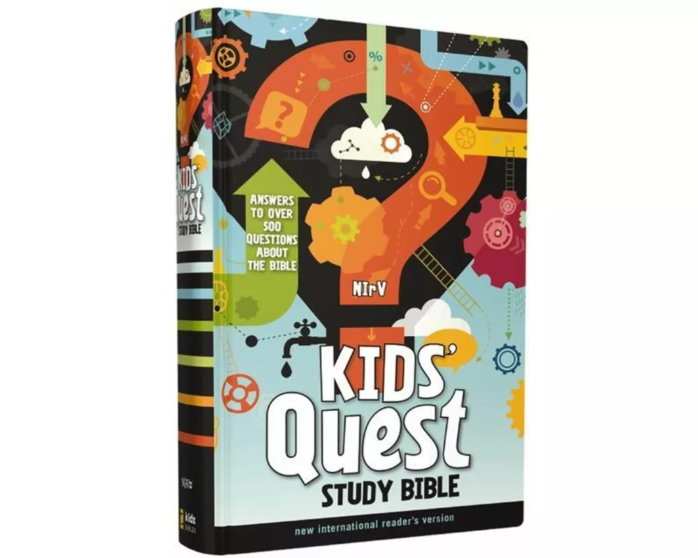 NIrV, Kids' Quest Study Bible, Hardcover