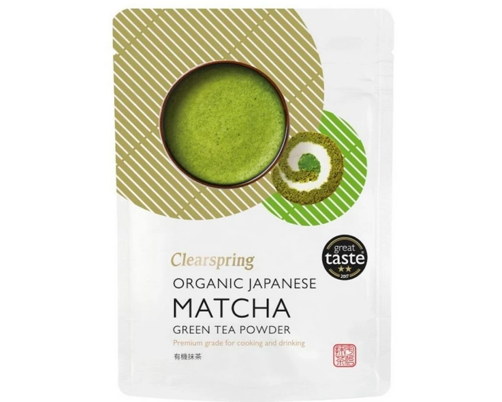 Clearspring Organic Japanischer Matcha Grünteepulver 40 g
