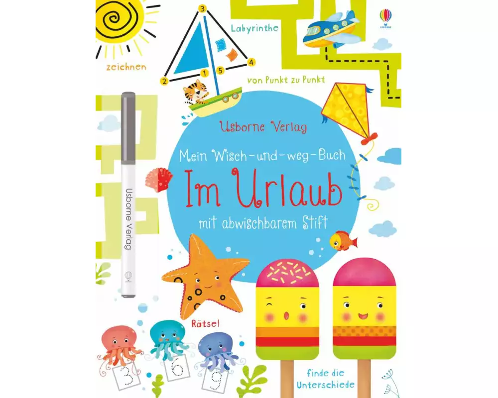 Mein Wisch-und-weg-Buch: Im Urlaub
