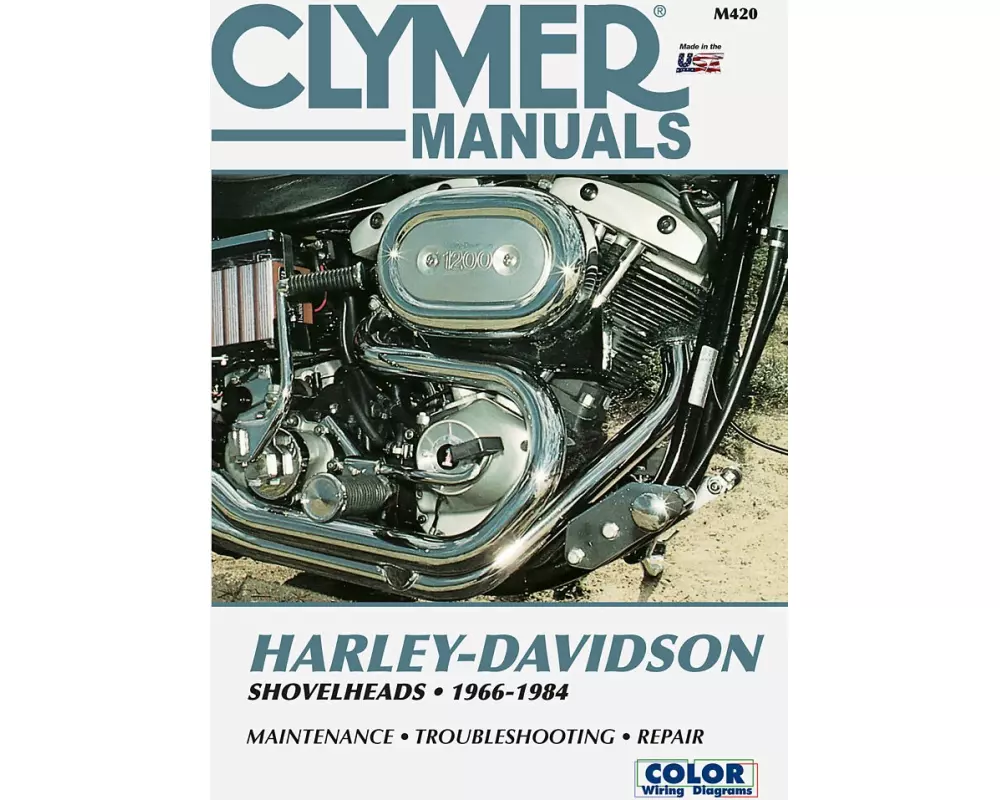 Harley-Davidson Shovelhead Motorcycle (1966-1984) Clymer Repair Manual