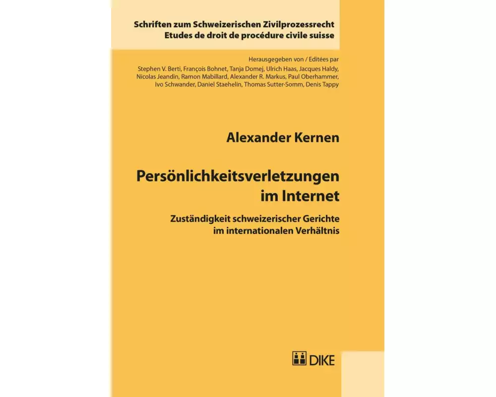 Persönlichkeitsverletzungen im Internet