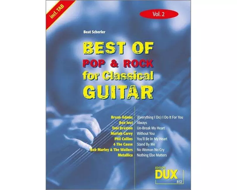 Best Of Pop & Rock for Classical Guitar 2