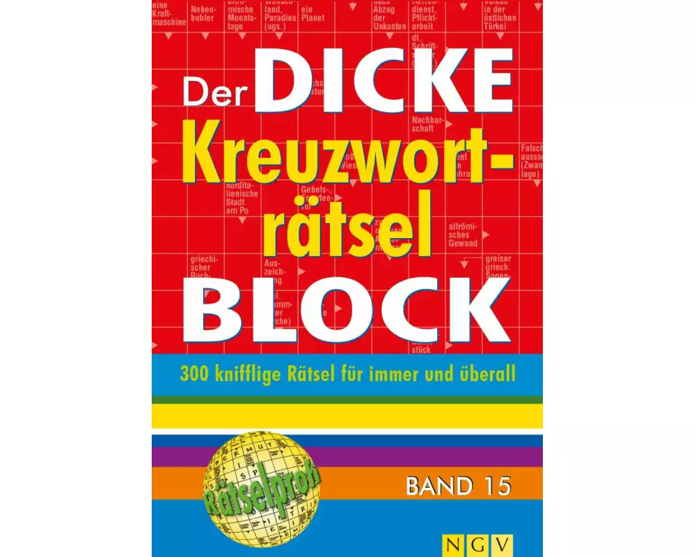 Der dicke Kreuzworträtsel-Block Band 15