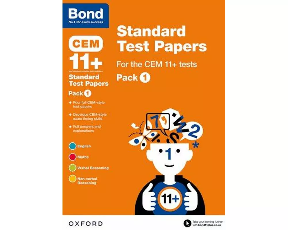 Bond 11+: CEM: Standard Test Papers: Ready for the 2025 exam