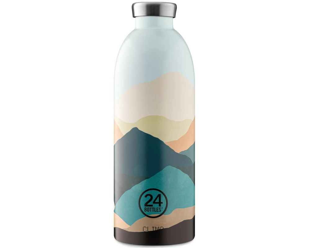 24Bottles Thermosflasche Clima 850 ml, Mountains