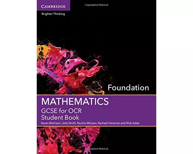 GCSE Mathematics for OCR Foundation Student Book