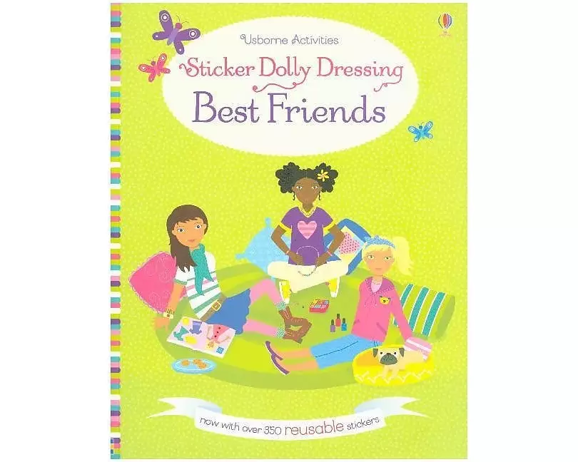 Sticker Dolly Dressing Best Friends