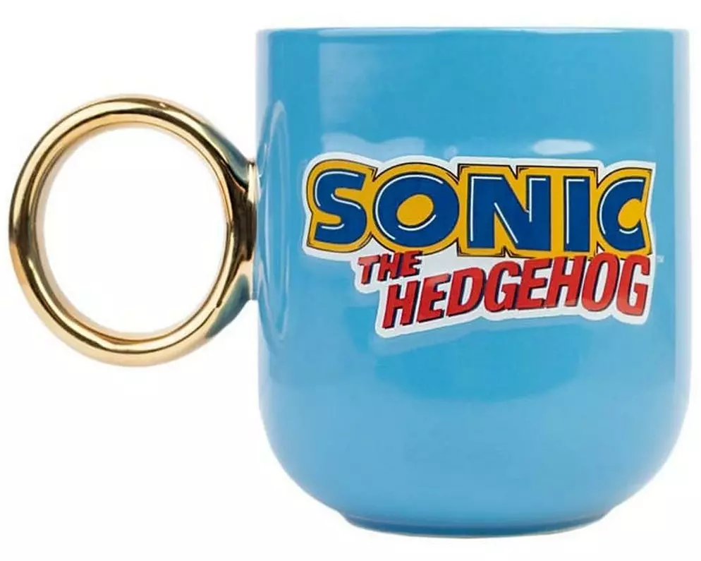 Grupo Erik Universaltasse Sonic 3D 350 ml, Blau/Gold/Keine Angabe