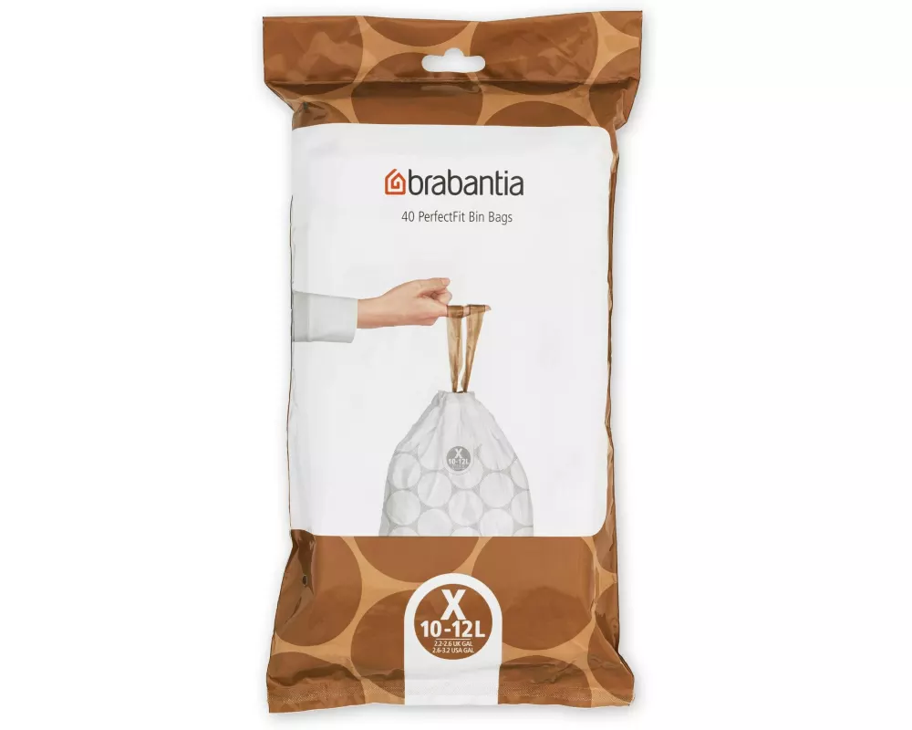 Brabantia Kehrichtsack PerfectFit X 10-12 l, 40 Stück