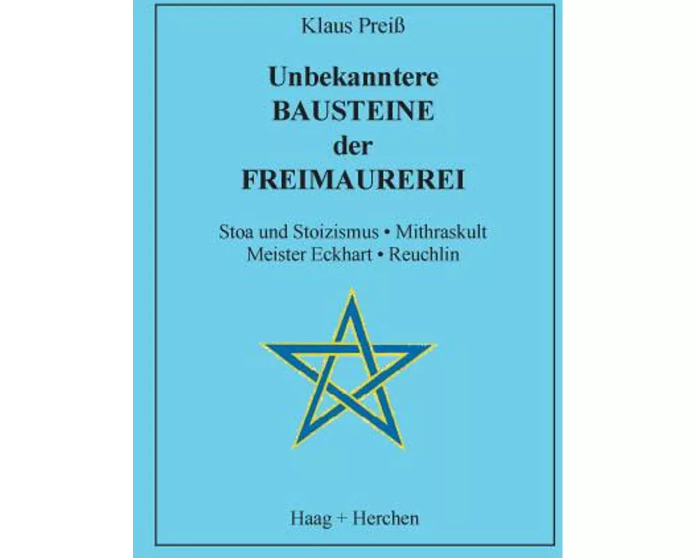 Unbekanntere Bausteine der Freimaurerei