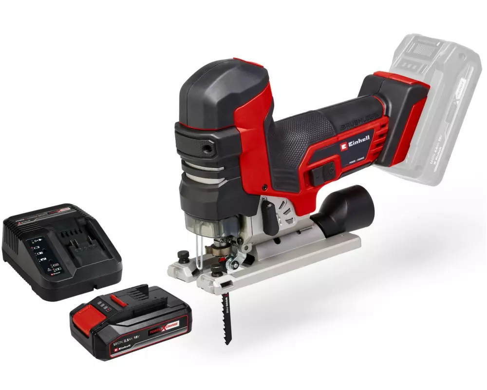 Einhell Professional Akku-Stichsäge TP-JST 18/135 Li BL 1 x 2.5 Ah, Kit