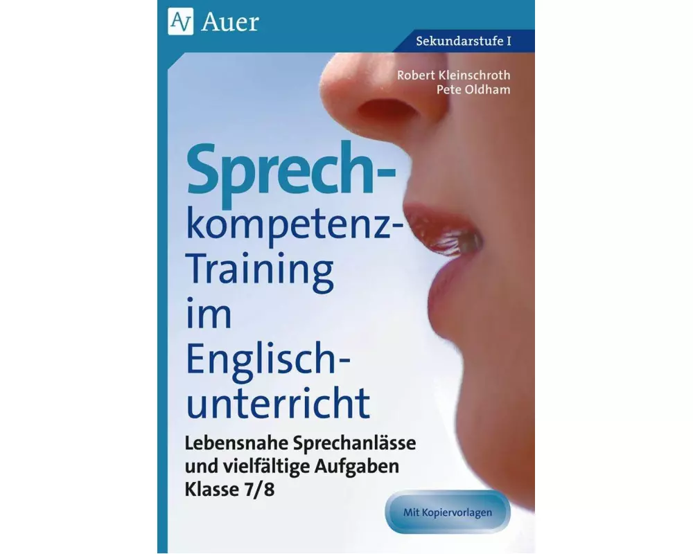Sprechkompetenz-Training im Englischunterricht 7-8