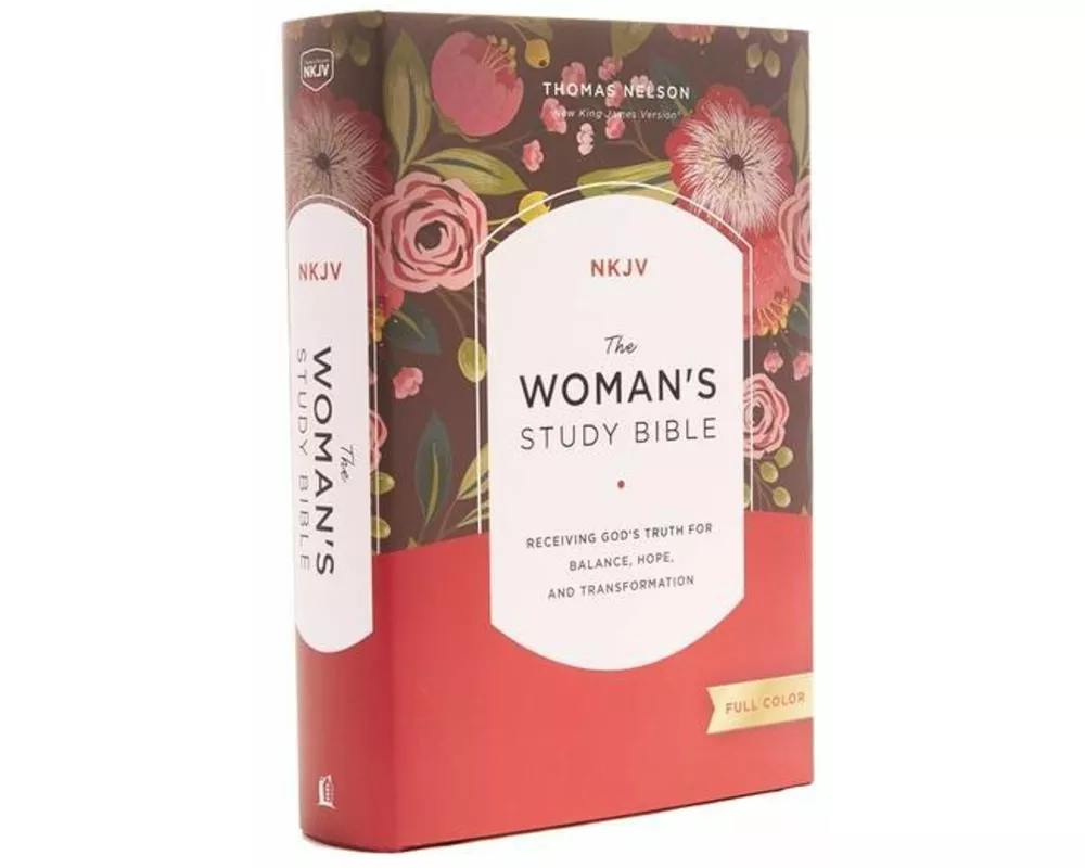 NKJV, The Woman's Study Bible, Hardcover, Red Letter, Full-Color Edition