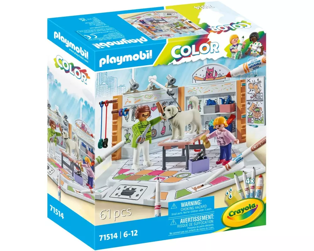 Playmobil Color Hundesalon 71514