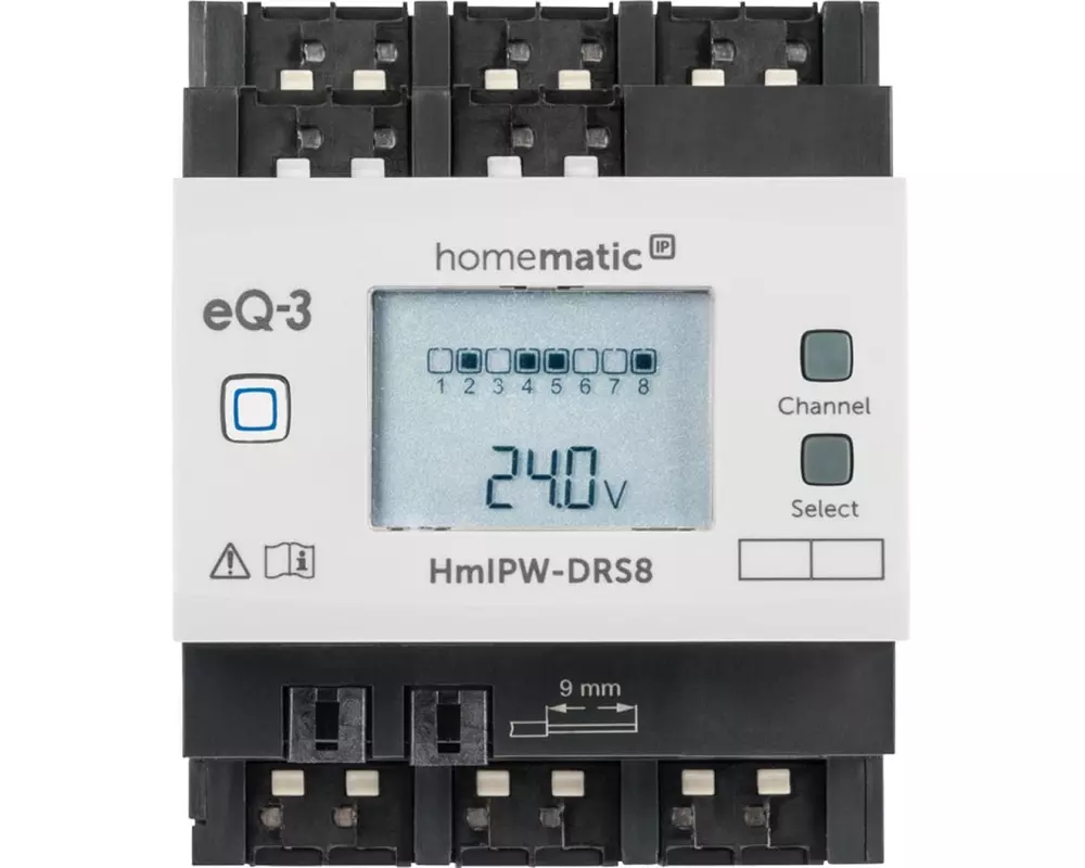 Homematic IP Wired Smart Home Wired Schaltaktor 8-fach
