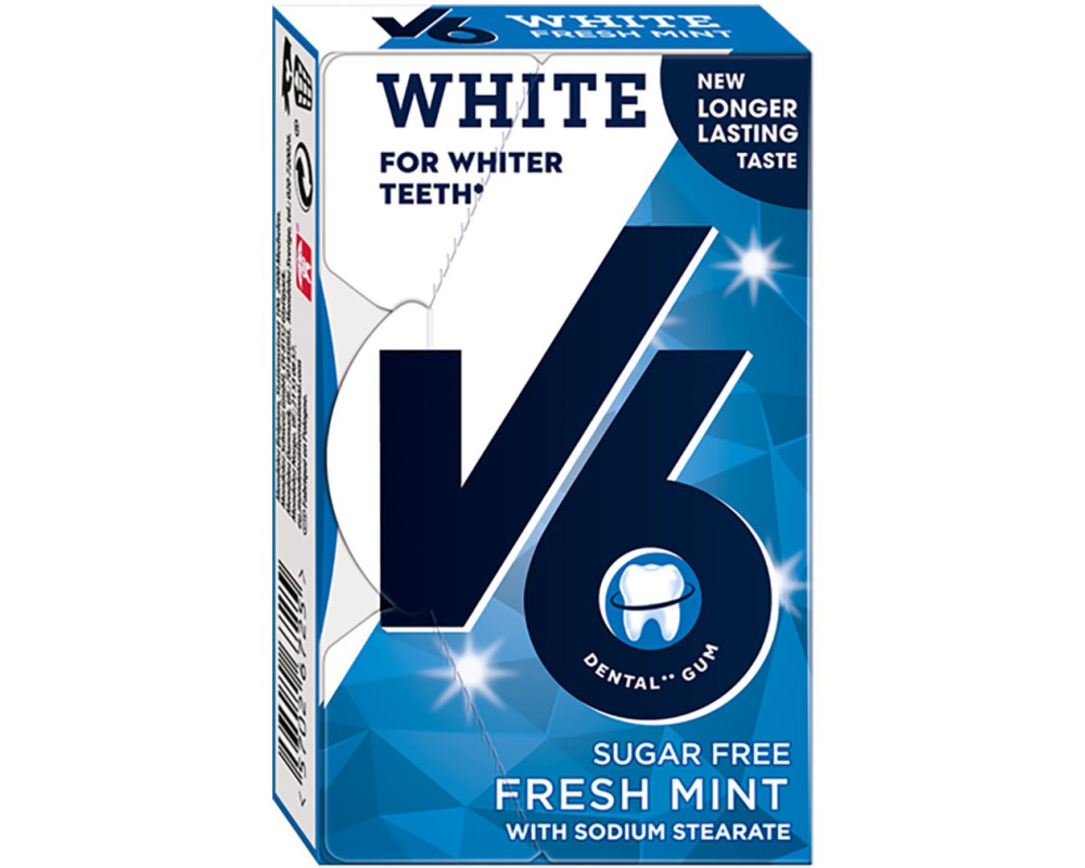 V6 White Fresh Mint 5365 1x24g
