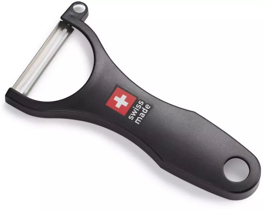 Kisag Sparschäler Universal Schweizer Kreuz Schwarz