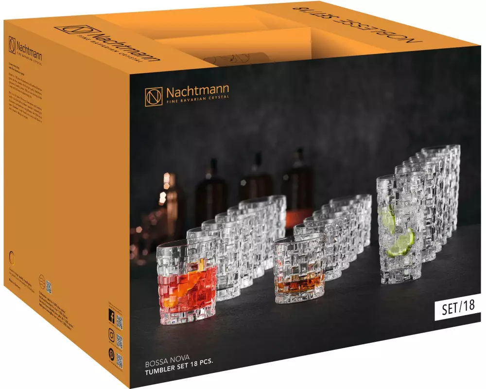 Nachtmann Bossa Nova Becher Set 1 Stück, Transparent