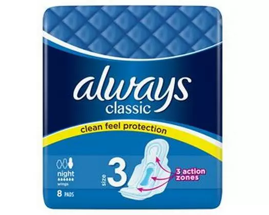 Always Binde Classic Night 8 Stück
