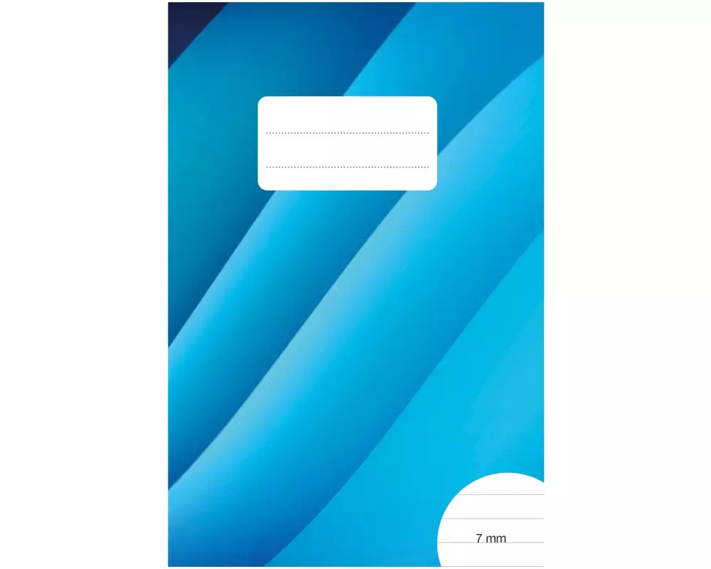 Büroline Schulheft ohne Rand, E6, Liniert, 25 Stück