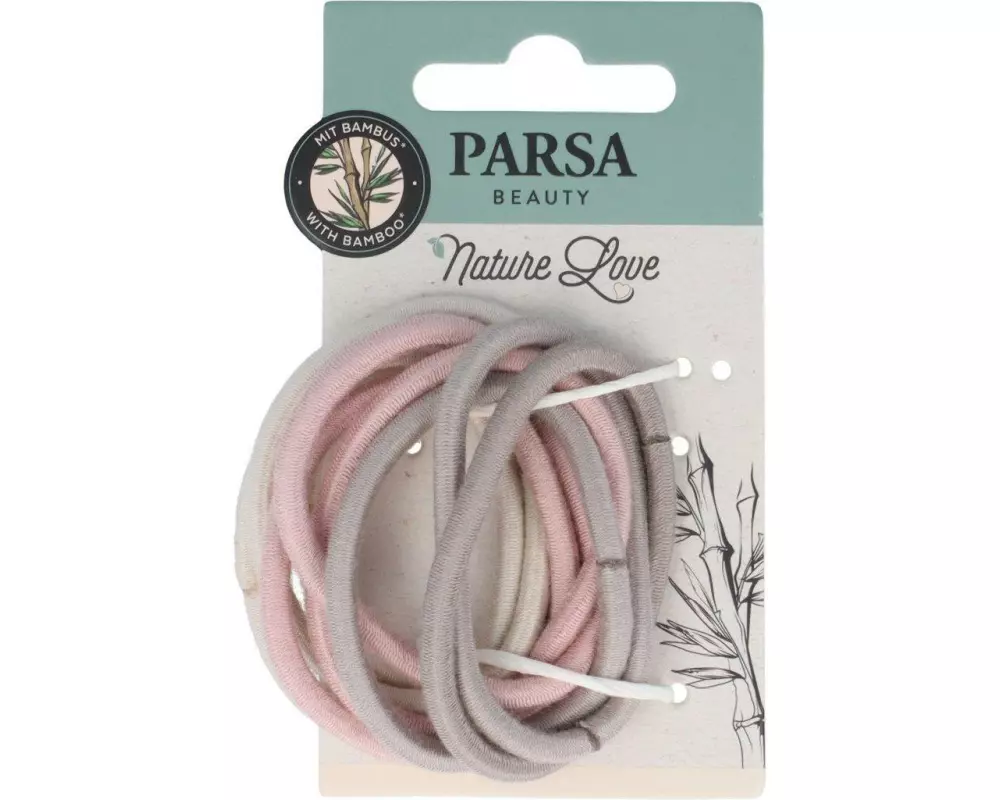 Parsa Beauty Nature Love Haargummi Beige, Rosa