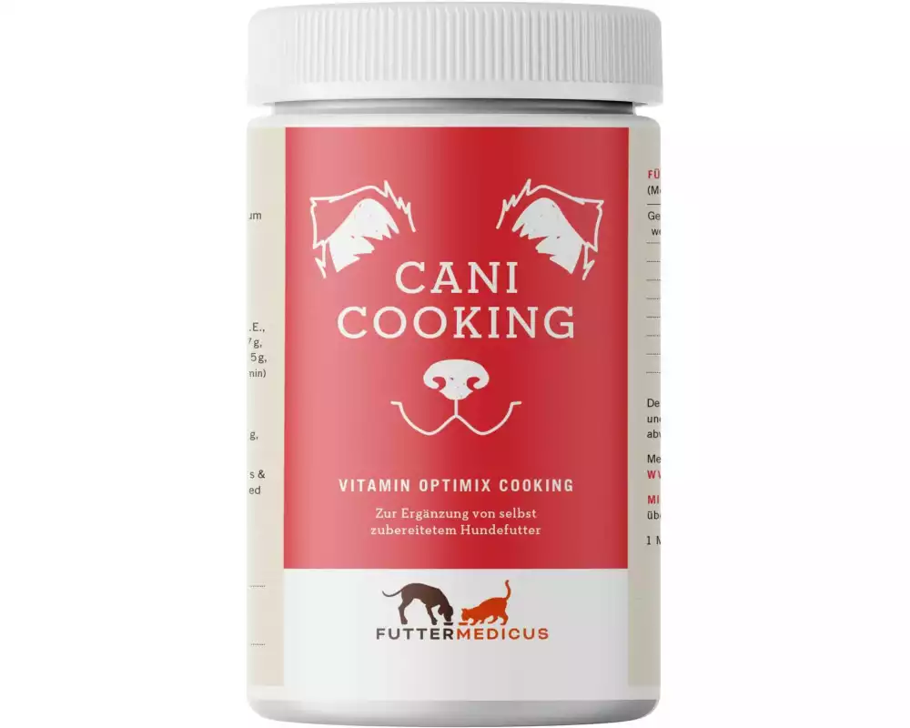 Futtermedicus Hunde-Nahrungsergänzung Optimix Cani Cooking, 500 g