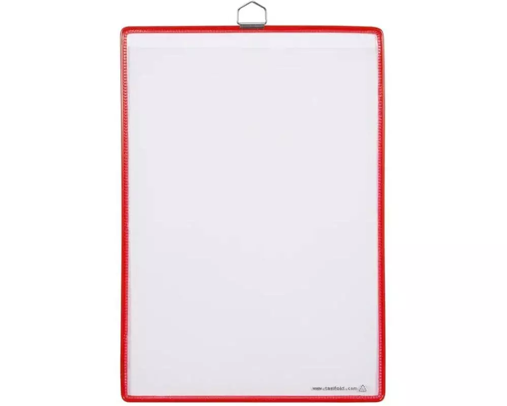 Tarifold Dokumentenhalter Sichttasche T-Display Rot, 5 Stück