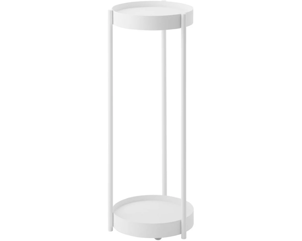Yamazaki Pflanzenständer Tower 25 x 26.5 x 70 cm Weiss
