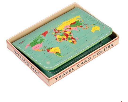 ROOST Reisekarten-Halter World Map 26590 11x8x1.5cm