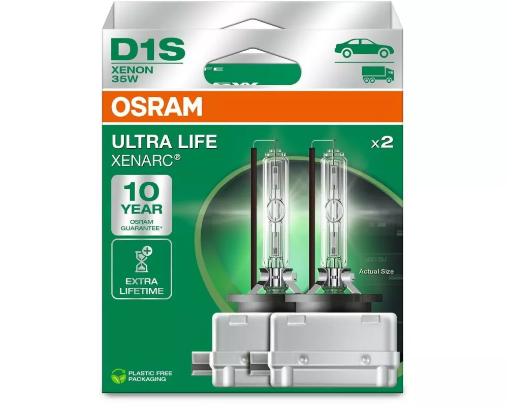OSRAM Xenarc Ultra Life D1S Duobox 35W PK32d-2 PKW