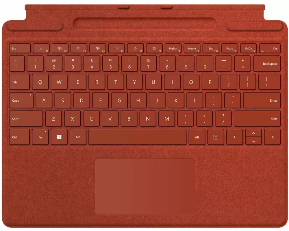 Microsoft Surface ProX/Pro8 Signature Keyboard/Slim Pen Bundle Poppy Red CH RETAIL