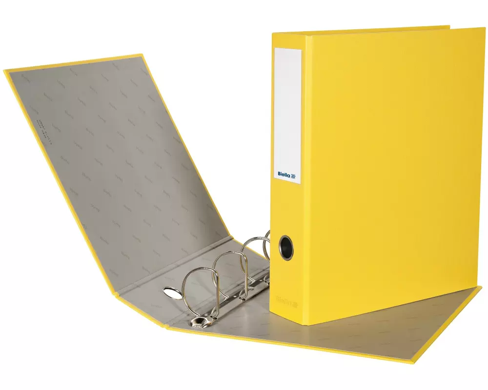 Biella Zeigebuch Dinor-Quatro A4 7 cm, Gelb