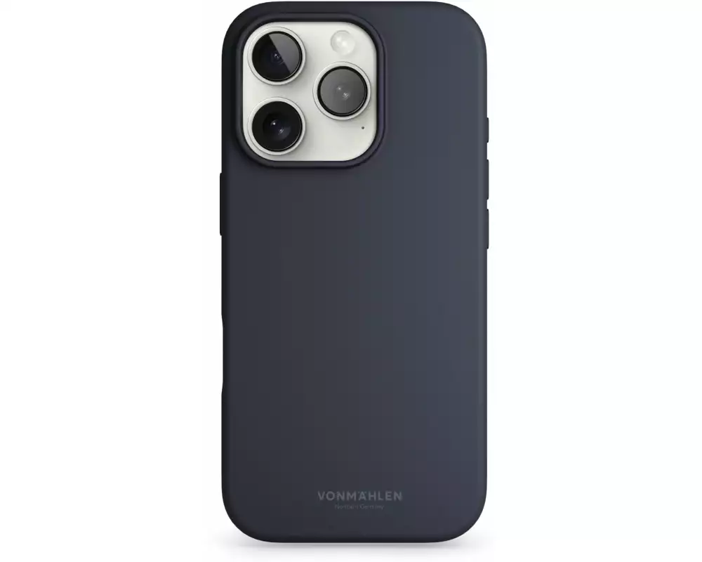 Vonmählen Back Cover Soft Silicone iPhone 16 Pro Navy