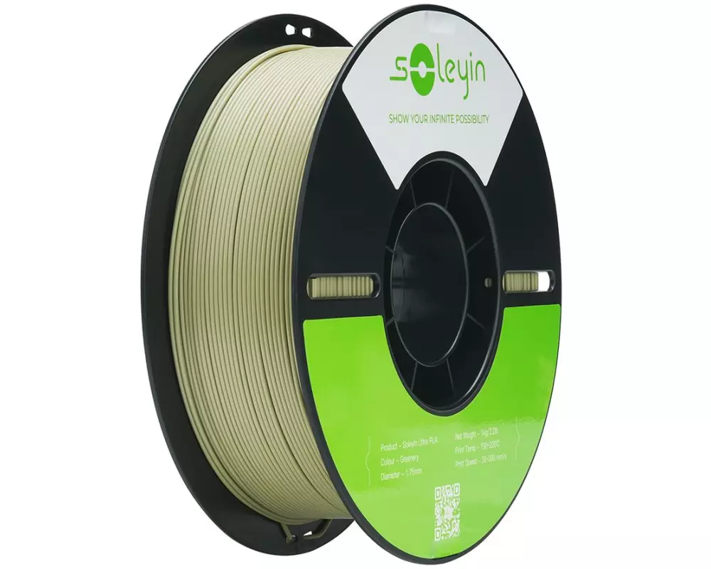 Creality Filament Soleyin Ultra-PLA Grün 1.75 mm 1.29 kg