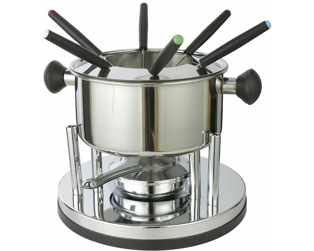 FS-Star Fondue-Set aus Edelstahl 10-teilig